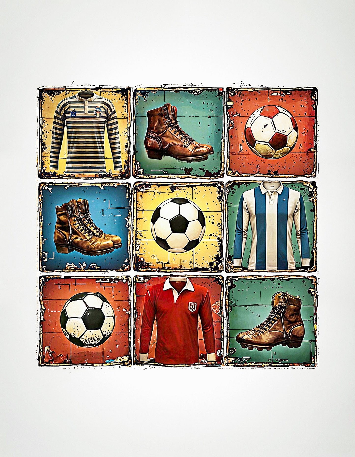 LÁMINA FÚTBOL VINTAGE